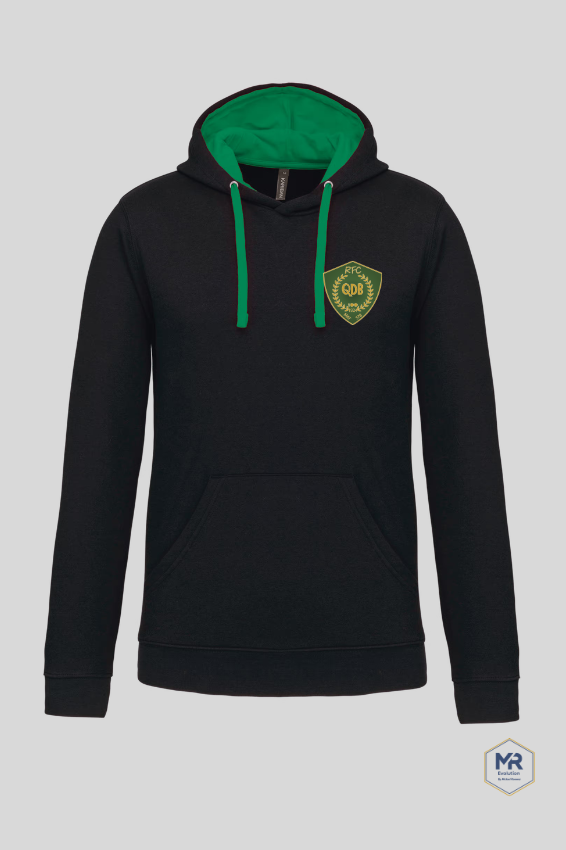 Sweat Capuche Bicolore