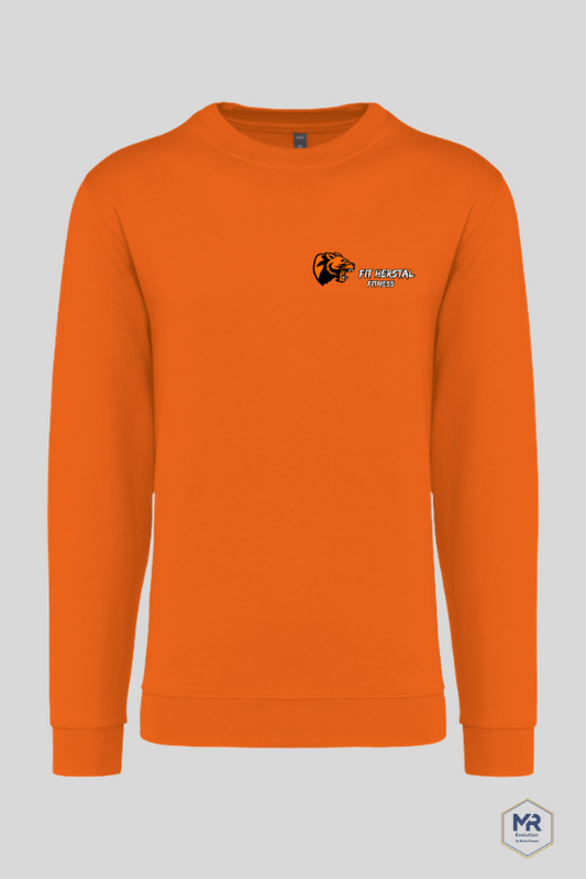 Sweat col rond Logo coeur