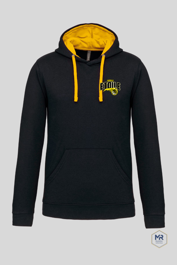 Sweat Capuche Bicolore