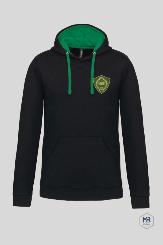 Sweat Capuche Bicolore