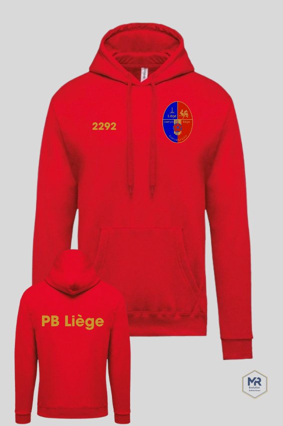 Sweat Capuche "PB Liege"