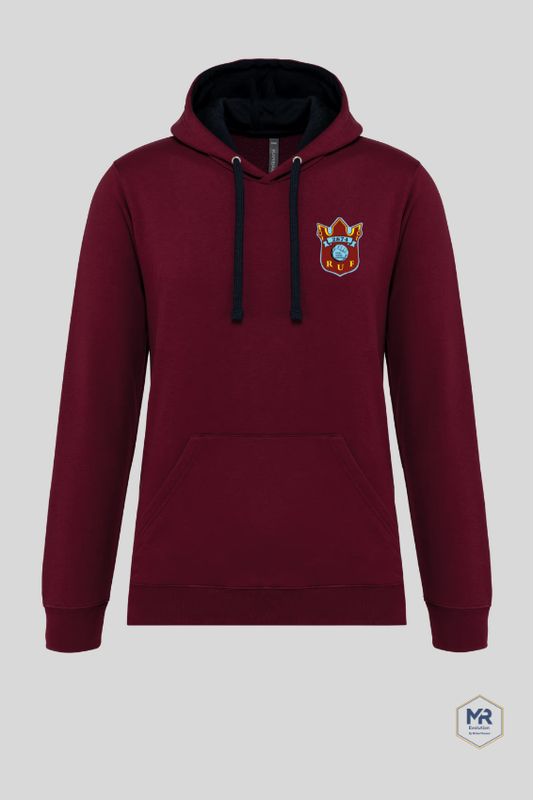 Sweat Capuche Bicolore