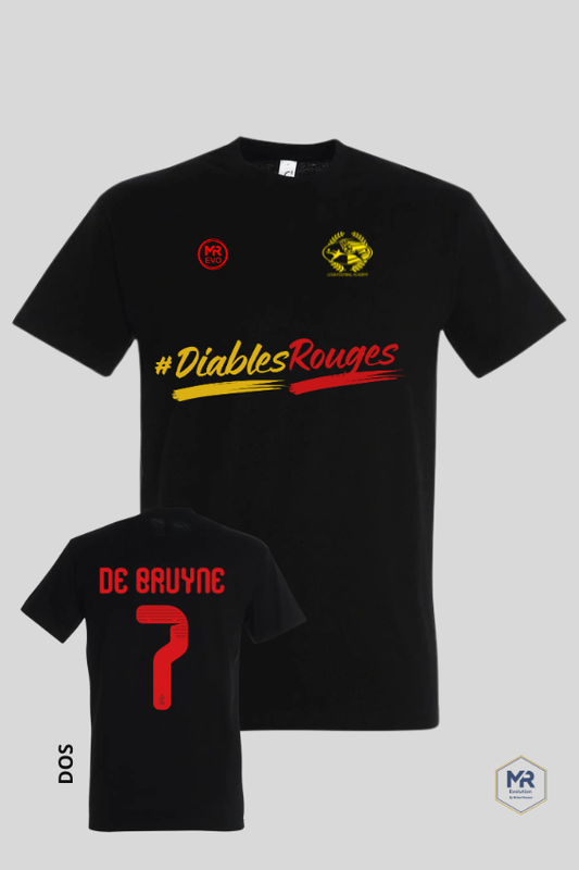 T-shirt Belgique K.DE BRUYNE 7