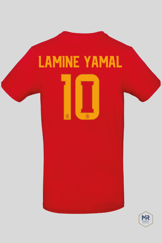 T-shirt Espagne LAMINE YAMAL 10