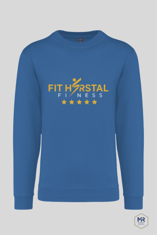 Sweat col rond Logo face