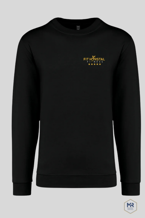 Sweat col rond Logo coeur