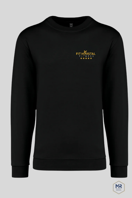 Sweat col rond Logo coeur