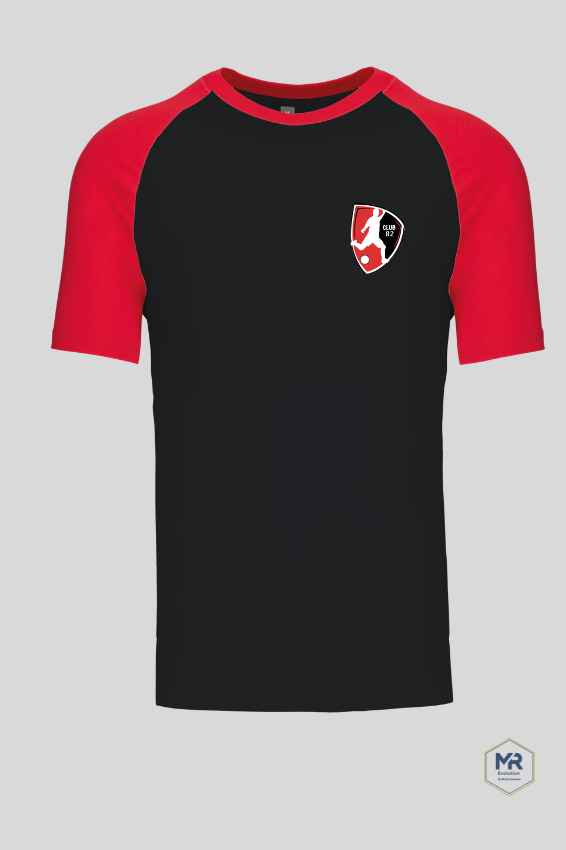 T-shirt Coton Bicolore