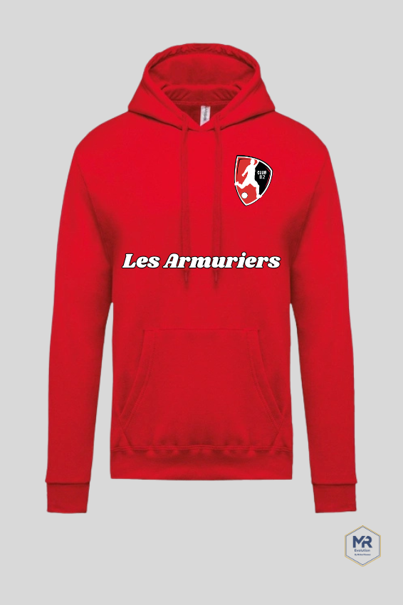 Sweat Capuche "Les Armuriers"
