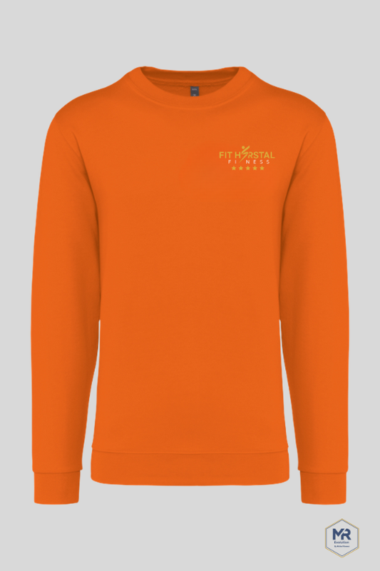 Sweat col rond Logo coeur