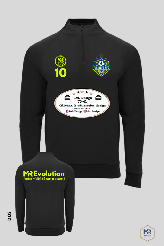 Sweat 1/4 Zip Joueur