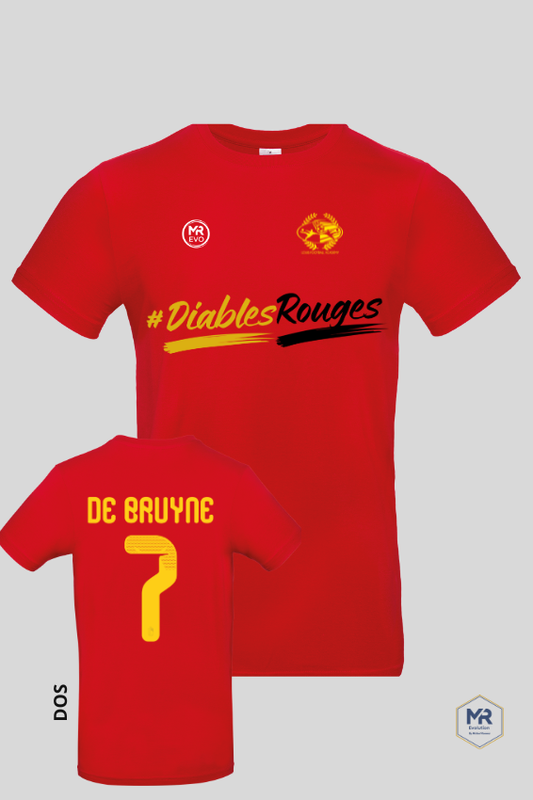 T-shirt Belgique K.DE BRUYNE 7