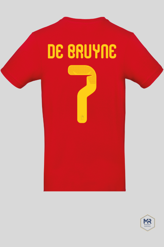 T-shirt Belgique K.DE BRUYNE 7