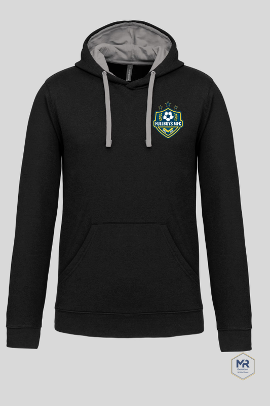 Sweat Capuche Bicolore